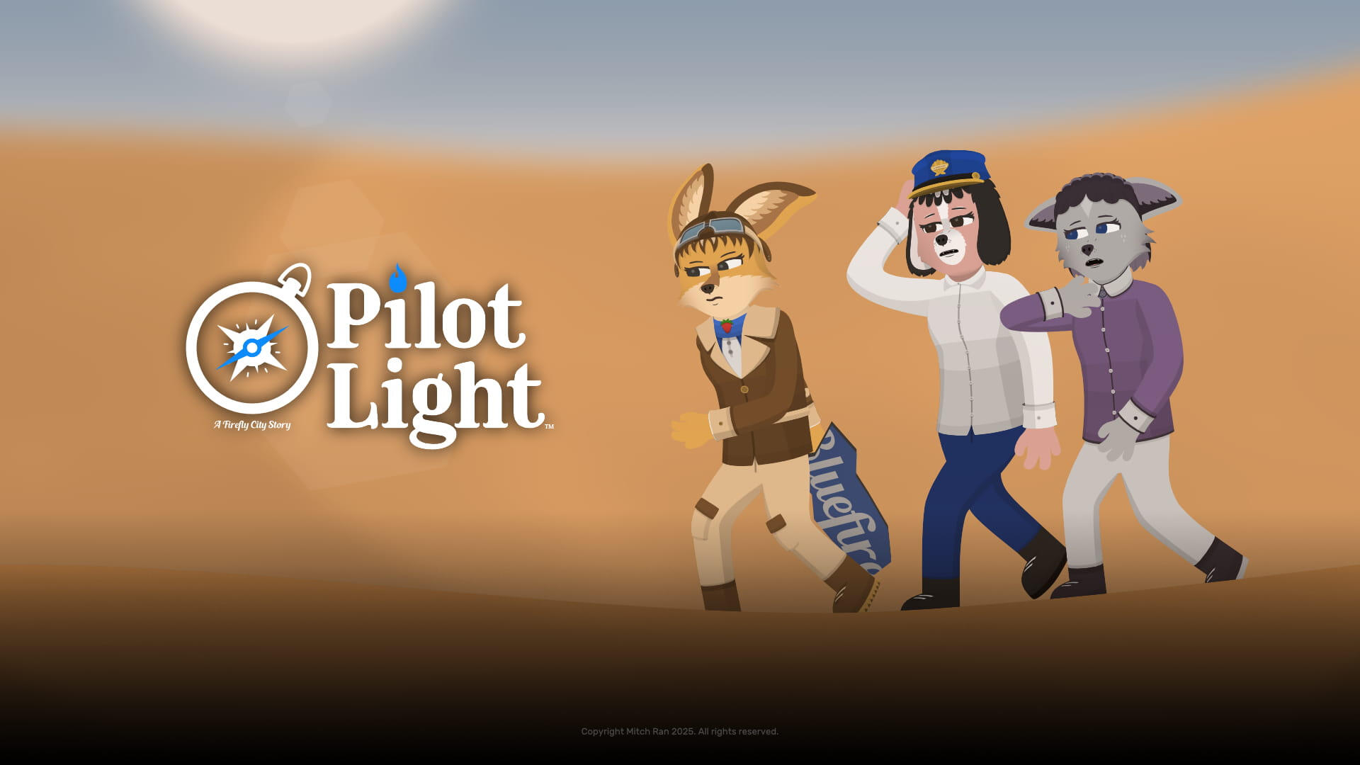 A promotional poster featuring Elsie Adams leading Alice Shelton and Jessie Greenflower through a desert. A promotional poster featuring Elsie Adams leading Alice Shelton and Jessie Greenflower through a desert.